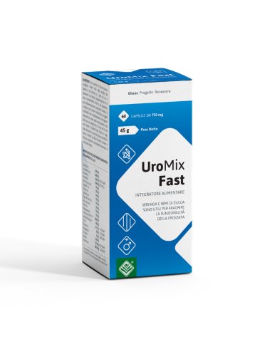 Uromix fast integratore prostata 60 capsule