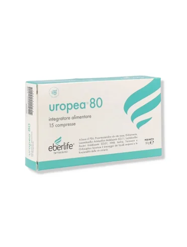 Uropea 80 - integratore drenante - 15 compresse