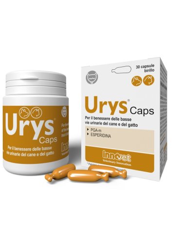 Urys caps - integratore per vie urinarie di cani e gatti - 30 capsule