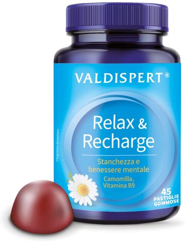 Valdispert relax & recharge integratore rilassante 30 pastiglie