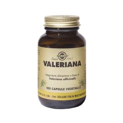 Solgar Valeriana - Integratore per Favorire il Rilassamento - 100 Capsule Vegetali
