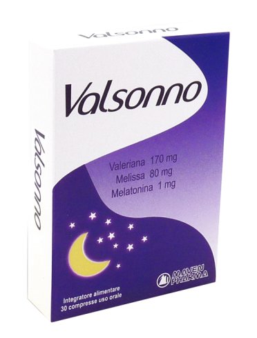 Valsonno integratore per dormire 30 compresse