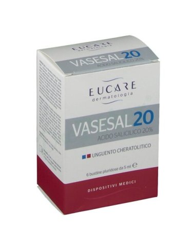 Vasesal 20 unguento cheratolico 6 bustine