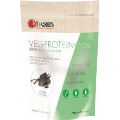 Veg Protein 100% Black Chocolate Integratore Massa Muscolare 900 g