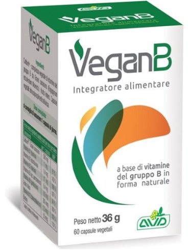 Vegan b - integratore energetico - 60 capsule