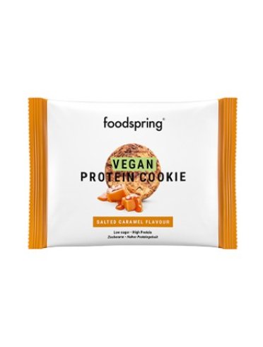 Biscotti proteici vegani caramello salato 50 g