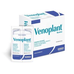 Venoplant - Integratore di Diosmina per la Funzionalità della Circolazione - 40 Bustine