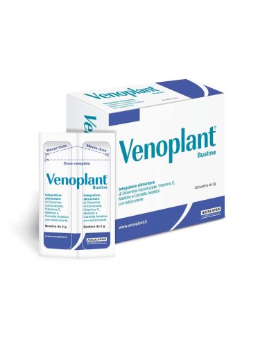 Venoplant - integratore di diosmina per la funzionalità della circolazione - 40 bustine