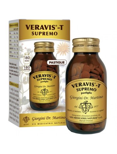 Veravis t supremo - integratore per regolarità intestinale - 180 pastiglie