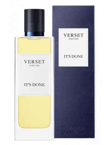 Verset it's done eau de parfum profumo uomo 50 ml
