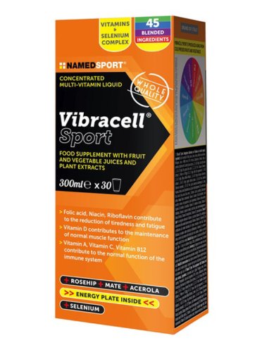 Named sport vibracell sport integratore multivitaminico 300 ml