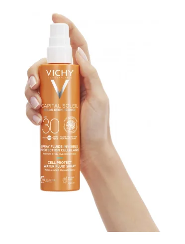 Vichy capital soleil - spray fluido bambini con protezione alta spf 30 - 200 ml Vichy capital soleil - spray fluido bambini con protezione alta spf 30 - 200 ml