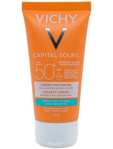 Vichy capital soleil crema viso solare vellutata spf50+ 50 ml Vichy capital soleil crema viso solare vellutata spf50+ 50 ml