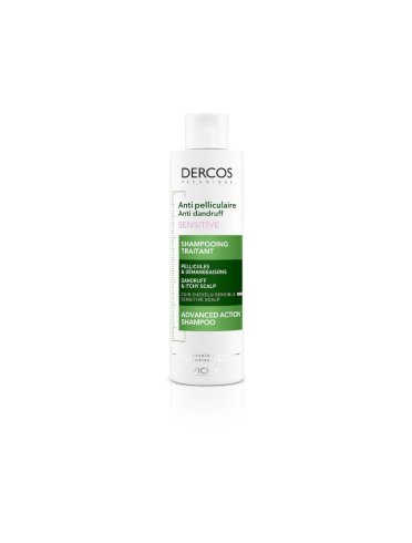 Vichy dercos - shampoo antiforfora sensitive - 200 ml