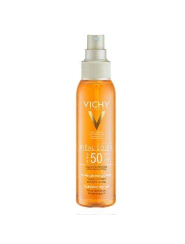 Vichy ideal soleil olio solare corpo alta protezione spf50 125 ml