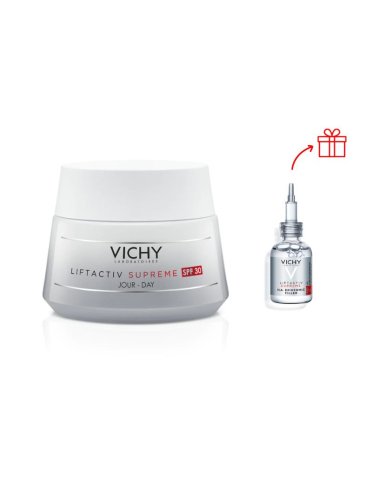Vichy liftactiv supreme - crema viso anti-rughe spf30 50 ml + vichy liftactiv supreme siero viso e occhi h.a. epidermic filler 10 ml