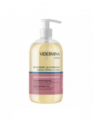 Vidermina intima olio detergente corpo e intimo 500 ml