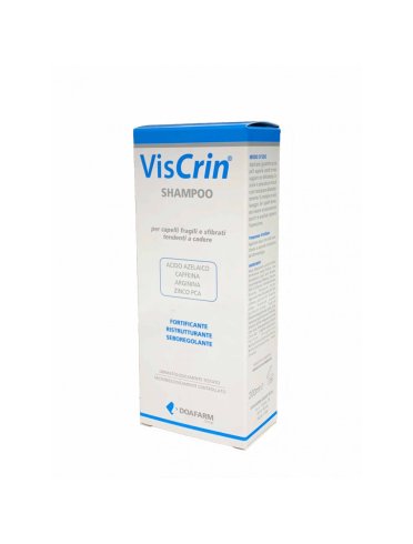 Viscrin - shampoo anticaduta per capelli fragili e sfibrati - 200 ml