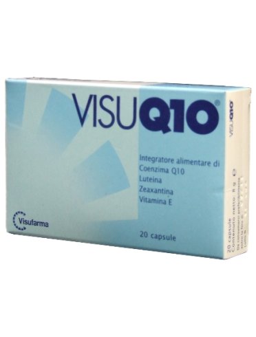 Visuq10 - integratore di coenzima q10 per il benessere della vista - 20 capsule