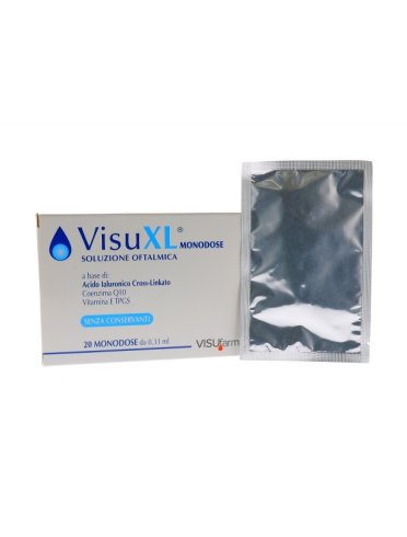 Visuxl - collirio lubrificante antiossidante - 20 flaconi monodose