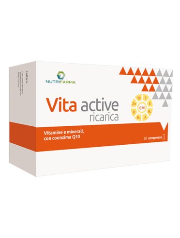 Vita active ricarica integratore energetico 30 compresse