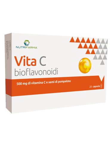 Vita c bioflavonoidi integratore sistema immunitario 20 capsule