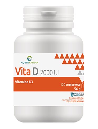 Vita d 2000 ui integratore vitamina d3 120 compresse