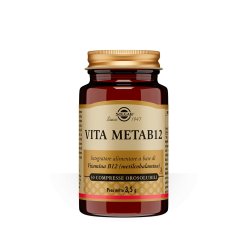 Solgar Vita MetaB12 - Integratore di Vitamina B12 - 30 Compresse Orosolubili