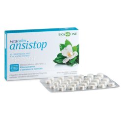 Vitacalm Ansistop - Integratore per Disturbi Ansia - 60 Compresse