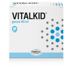 Vitalkid - Integratore Multivitaminico con Zinco - Gocce 40 ml