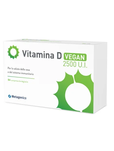 Vitamina d 2500 u.i. vegan - integratore per ossa e sistema immunitario - 84 compresse Vitamina d 2500 u.i. vegan - integratore per ossa e sistema immunitario - 84 compresse
