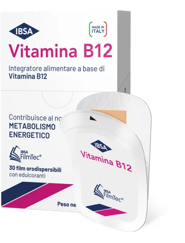 Vitamina b12 ibsa - integratore per stanchezza e affaticamento - 30 film orali Vitamina b12 ibsa - integratore per stanchezza e affaticamento - 30 film orali
