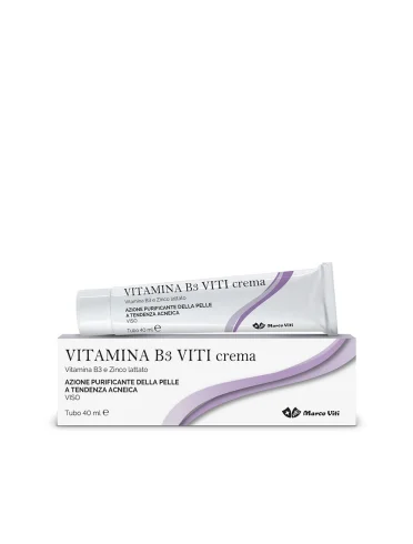 Vitamina b3 viti crema - crema viso per pelle acneica - 40 ml Vitamina b3 viti crema - crema viso per pelle acneica - 40 ml