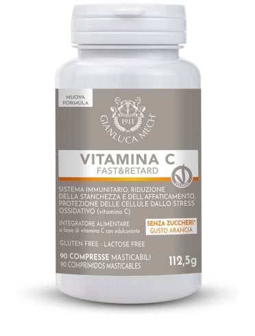 Vitamin c fast & retard - integratore antiossidante - 90 compresse