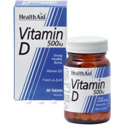 Vitamina D 500 UI Integratore Benessere della Ossa 60 Compresse