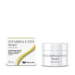 Vitamina E Viti Lipogel - Crema Emolliente per Pelle Secca - 50 ml