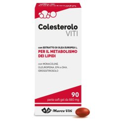 Viti Colesterolo - Integratore per il Benessere Cardiovascolare - 90 Perle