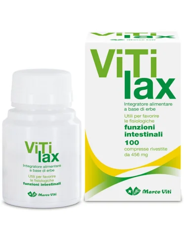 Vitilax - integratore per la regolarità intestinale - 100 compresse