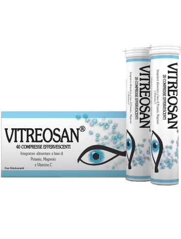 Vitreosan integratore magnesio e potassio 40 compresse effervescenti Vitreosan integratore magnesio e potassio 40 compresse effervescenti