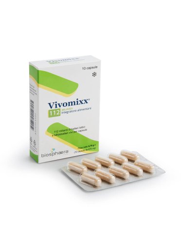 Vivomixx 112 miliardi integratore probiotico 10 capsule