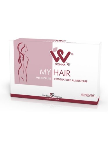 W donna my hair menopause - integratore per capelli e unghie - 30 compresse