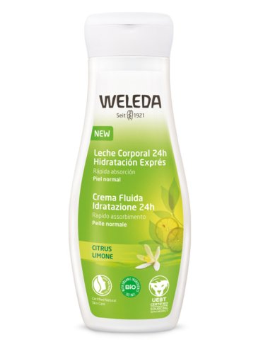 Weleda - crema fluida corpo idratante al limone - 200 ml