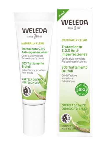 Weleda naturally clear - gel sos brufoli - 10 ml