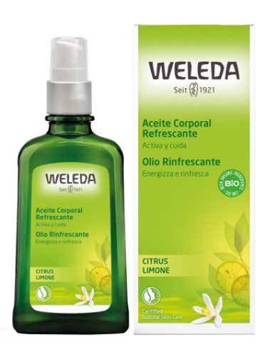 Weleda - olio corpo rinfrescante limone - 100 ml