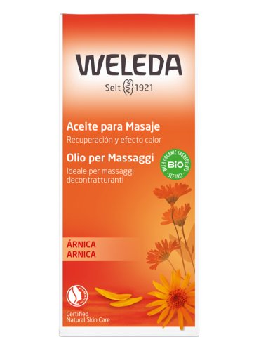 Weleda - olio corpo per massaggi all'arnica - 200 ml