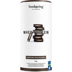 Whey Protein per Sviluppo Muscolare Biscotti e Crema 750 g