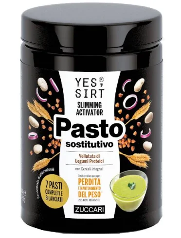 Zuccari yes sirt - pasto sostitutivo per perdita e mantenimento del peso - vellutata di legumi proteici - 364 g Zuccari yes sirt - pasto sostitutivo per perdita e mantenimento del peso - vellutata di legumi proteici - 364 g