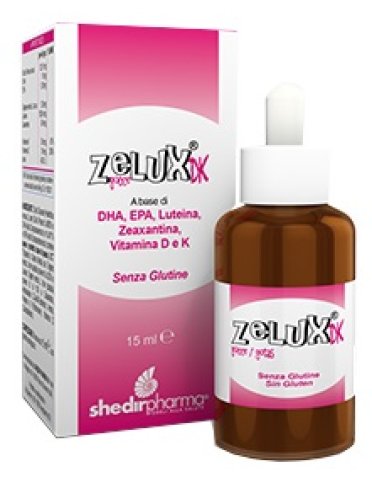 Zelux dk - integratore di vitamina d e k - gocce 15 ml