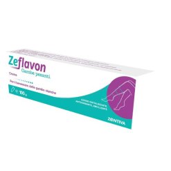 Zentiva Zeflavon - Crema per il Benessere di Gambe Stanche e Pesanti - 100 g