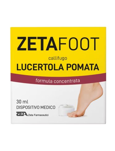 Zetafoot callifugo lucertola pomata 30 ml